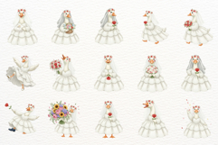Bride Goose Clipart Product Image 3