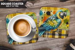 Pets &amp; Cute Animals Square Coaster Bundle, Pet Lover Gift Product Image 10