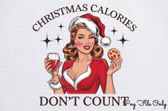 Retro Christmas Sublimation Bundle PNG Product Image 15