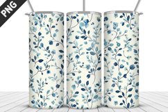 Flowers Tumbler Wrap | Sublimation Design | Tumble PNG Product Image 4