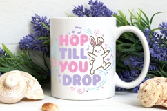 Hop Till You Drop Svg, Easter Bunny Svg, Funny Easter Svg. Product Image 8
