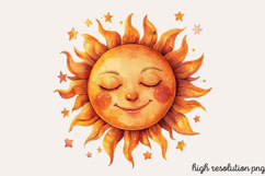 Cute Space Nursery Clipart Sublimation PNG Product Image 1