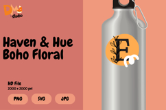 Haven &amp; Hue Boho Floral Monogram Product Image 1