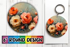 Springtime Blossom Circle Sublimation Assortment Product Image 1