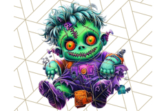 Spooky Cute Monster PNG Clipart, Adorable Halloween Monsters Product Image 3