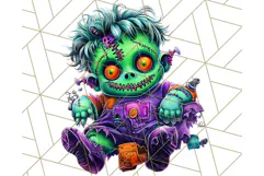 Spooky Cute Monster PNG Clipart, Adorable Halloween Monsters Product Image 3