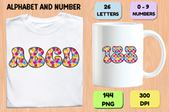 Rainbow Colors Alphabet PNG - Letters and Numbers Clipart Product Image 6