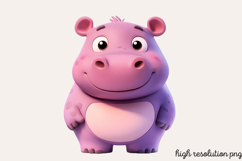 Quirky Safari Animals Clipart PNG Product Image 1