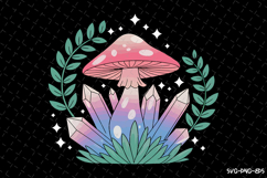 Mushroom SVG Design | Quotes| SVG Cut Files Product Image 1