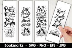 Read Stories Bookmark Sublimation Product Image 1