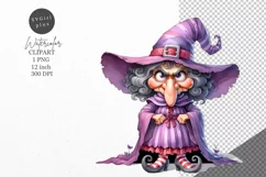 Halloween clipart, Witch clipart, Autumn clipart Product Image 1