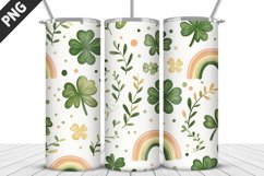 St Patrick&#039;s Day Tumbler Wrap| Sublimation Design Product Image 1