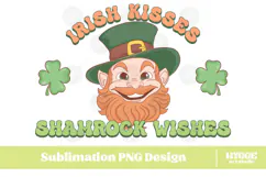 Happy St Patrick's Day PNG DTF Irish Lucky Leprechaun Beer Product Image 1