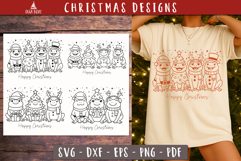 Funny Christmas Animals SVG Bundle Product Image 7