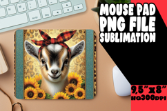 Joyful Mouse Pad Sublimation Magic, Cute Animals Product Image 1
