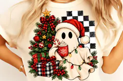Sparkling Christmas Ghost PNG, Trending Christmas PNG Product Image 1