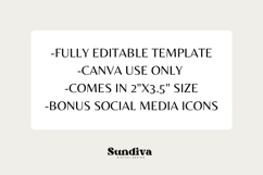 Editable Halloween Favor Hang Tag Canva Template - 2 Product Image 2
