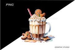 Milkshake Clipart, Food Clipart Product Image 1