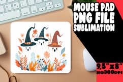 GhostThemed Halloween Mouse Pad Sublimation PNG Product Image 1