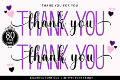 Farmhouse Beautiful - Font Duo In 80 Type Font Family Product Image 12