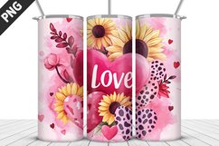Lovely Hearts Tumbler Design | Valentine&#039;s Day Tumbler Wrap Product Image 4