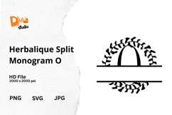 Herbalique Split Monogram Product Image 1