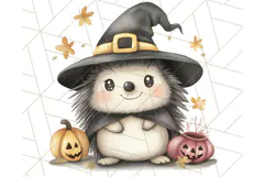 Halloween Animal Costumes PNG, Cute Spooky Animals Clipart Product Image 3