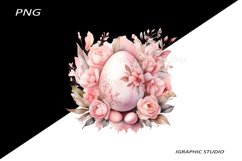 Easter Clipart, Easter Egg Clipart, Easter Bunny Png Product Image 1