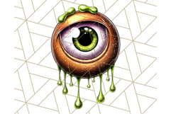 Halloween Monster Clipart PNG, Cute Spooky Characters Product Image 3
