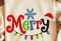 Merry Christmas PNG, Christmas Sublimation, Merry PNG Product Image 1