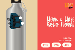 Herb &amp; Haze Boho Floral Monogram Product Image 1