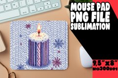 Enchanted Mouse Mat Sublimation Style, Holiday Product Image 1