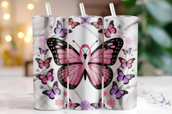 Butterfly Tumbler Wrap | Sublimation | Tumblers Product Image 1