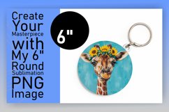 Cute Giraffe Round Design - Perfect Spring Season Product Image 1