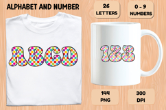 Rainbow Colors Alphabet PNG - Letters and Numbers Clipart Product Image 6