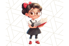 Teacher at Work Clipart, Teaching PNG, School Graphics Product Image 15
