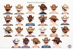 Western Girls Clipart Product Image 4
