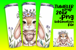 VIVID 20oz Tumbler Wrap for Creative Ideas , Cute Bunny Product Image 1