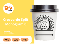 Cresverde Split Monogram Product Image 1