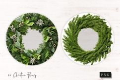 4 Christmas Photo Ornament PNG Product Image 3