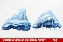 Christmas Snow Cap Sublimation Clipart Product Image 1