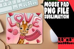 CHEERFUL MOUSE PAD SUBLIMATION INSPIRATION, Valentines Product Image 1