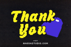 Ohleys Pixelated Font Product Image 15