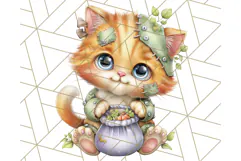 Costumed Critters Halloween Clipart PNG, Halloween Clip Art Product Image 3