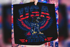 USA Bald Eagle PNG, Patriotic American Flag 4th of July png Product Image 4