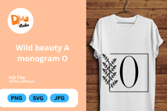 Wild Beauty Monogram Floral Product Image 1