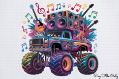 Monster Trucks Clipart PNG Product Image 1