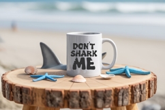 Bite This Shark Font | Funny Bite Font for Kids | Sea Life Product Image 5
