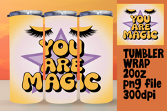 20oz Tumbler Graphic for DIY , Woman Eyes Product Image 1