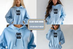 Gildan 18500 Hoodie Mockups, G185 Hoodie Sleeve Mockup Product Image 1
